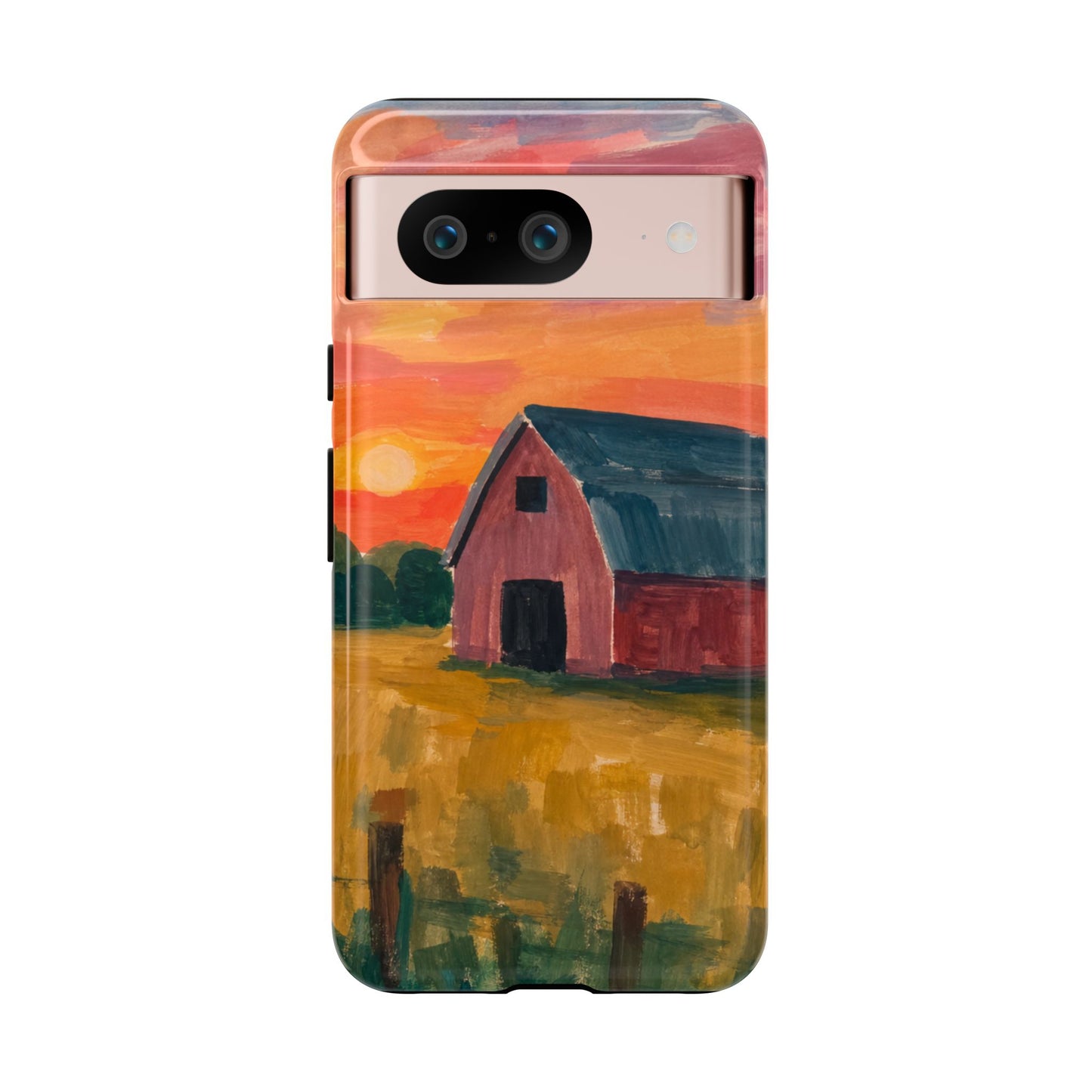 Watercolor Barn Phone Case