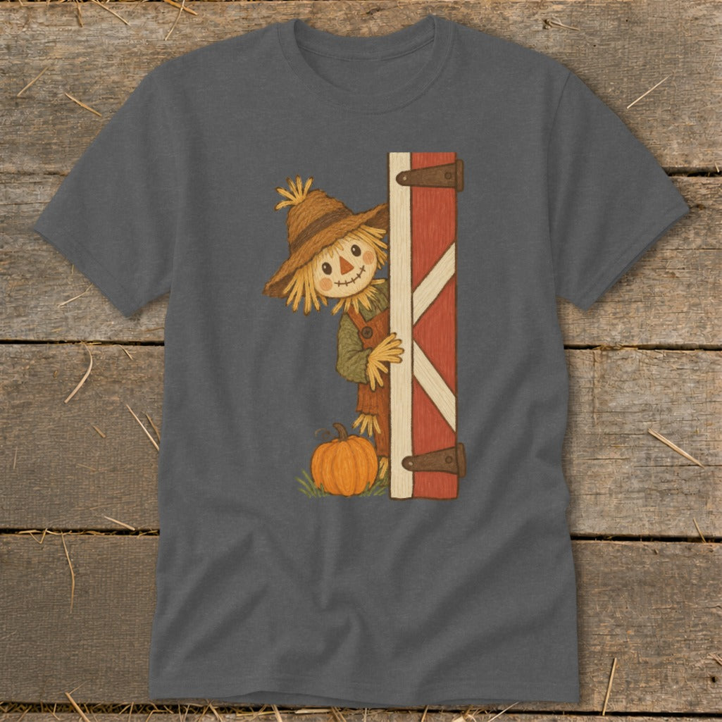 Peeking Scarecrow Classic Tee
