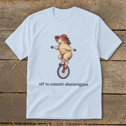 Off To Commit Shenanigans Youth Tee