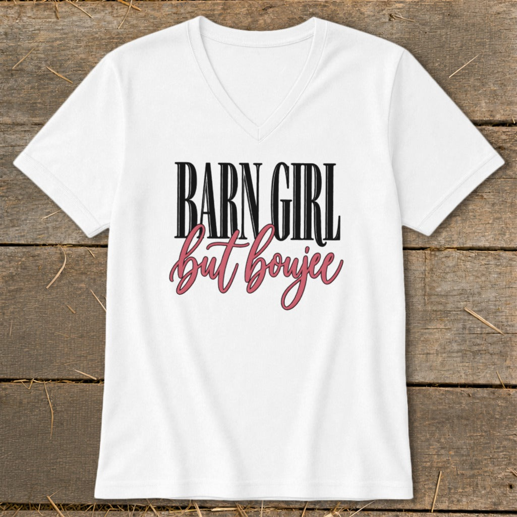 Barn Girl but Boujee V-neck