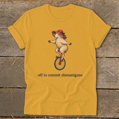 Off To Commit Shenanigans Softstyle Tee
