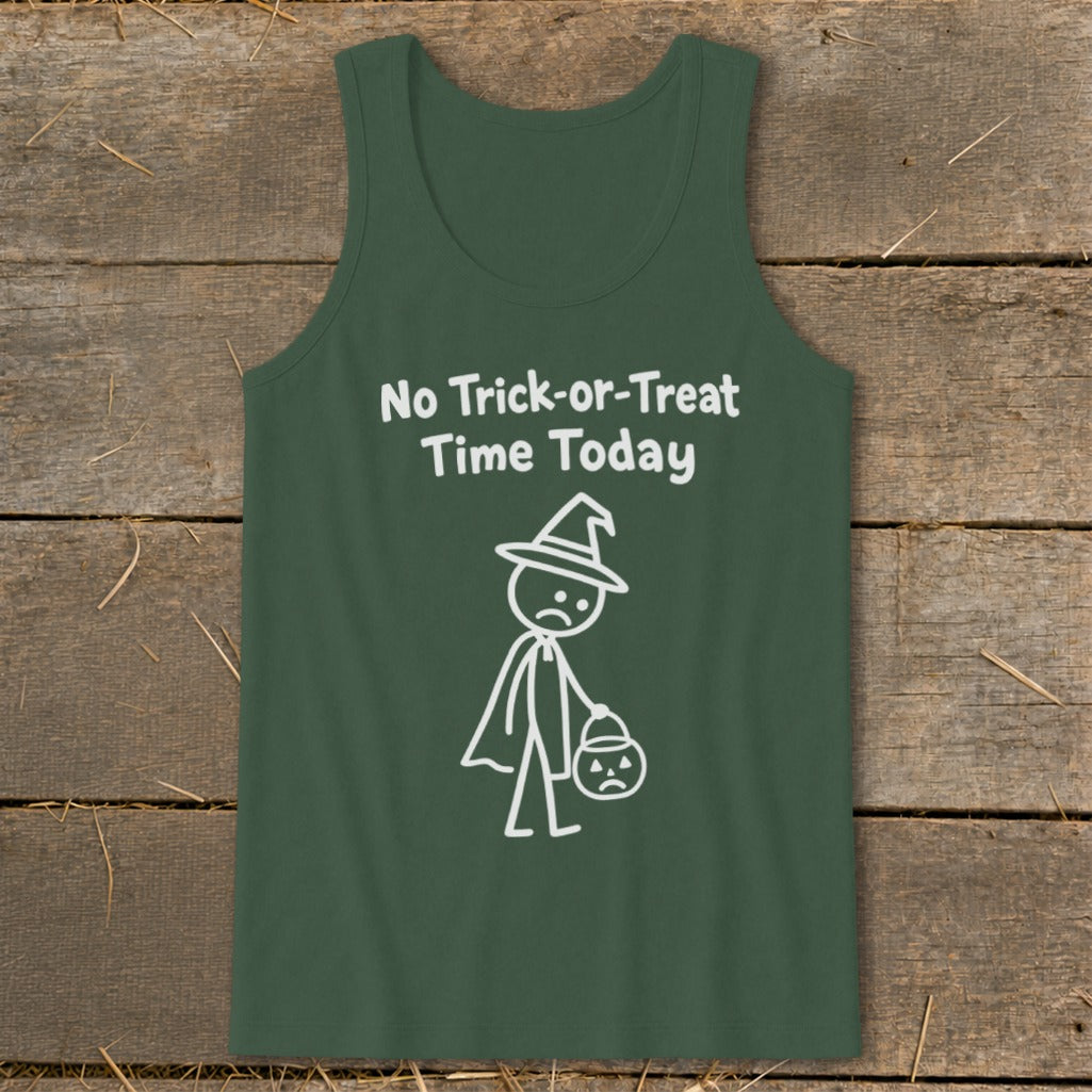 No Trick-or-Treat Time Today Tank Top