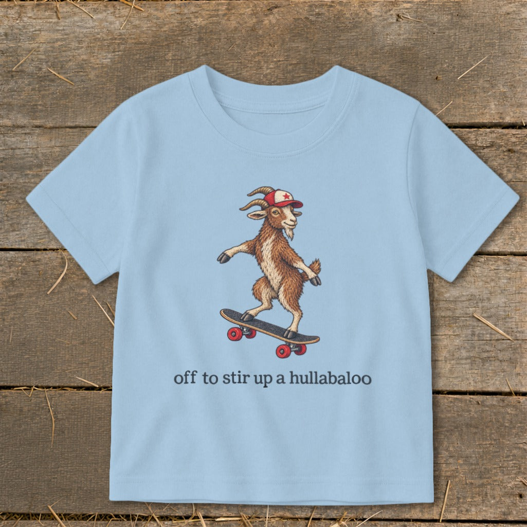 Off To Stir Up a Hullabaloo Toddler Tee