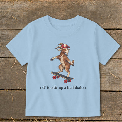 Off To Stir Up a Hullabaloo Toddler Tee