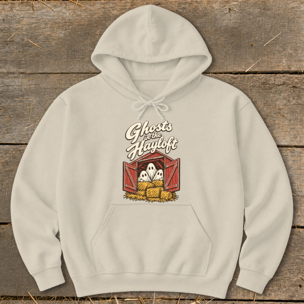 Ghosts in the Hayloft Hoodie