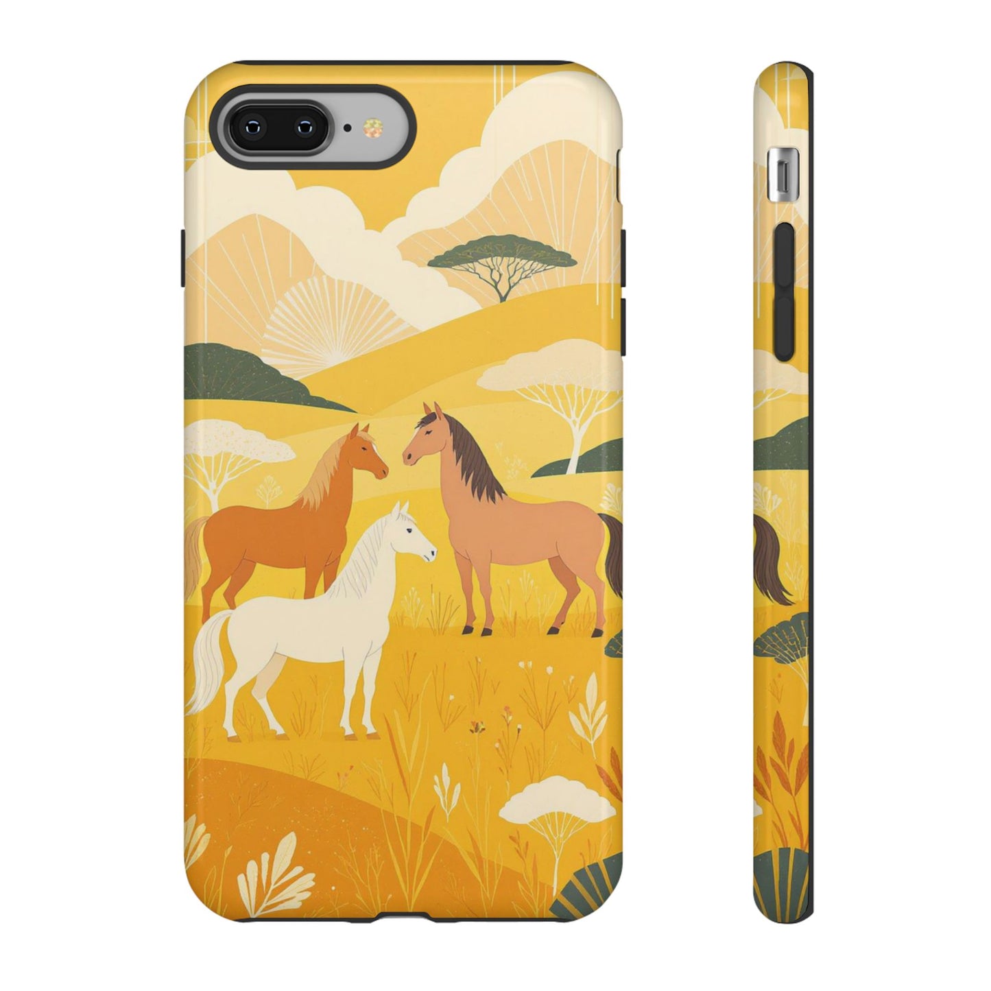Horse Vintage Art Phone Case