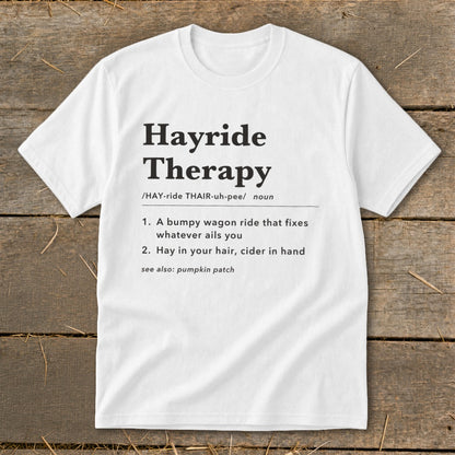 Hayride Therapy Definition Youth Tee