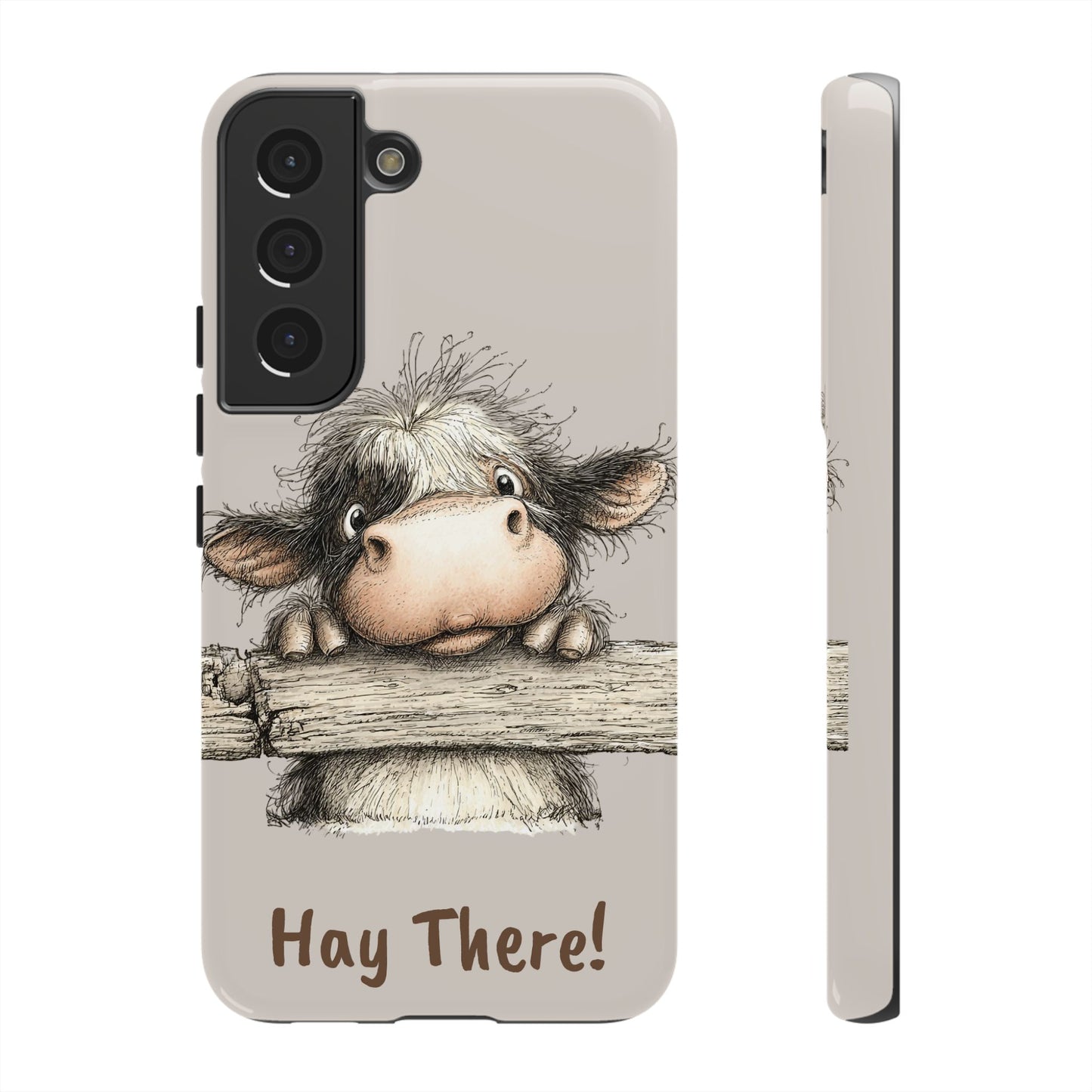 Hay There Cow Phone Case