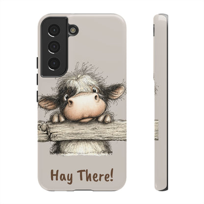 Hay There Cow Phone Case
