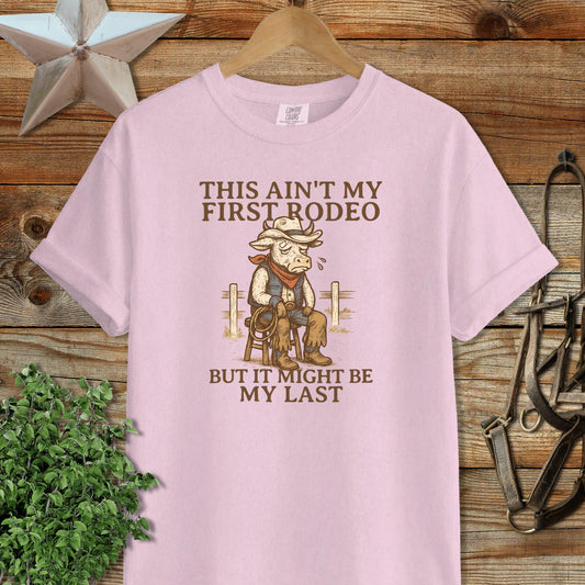 This Ain't My First Rodeo But It Might Be My Last Shirt