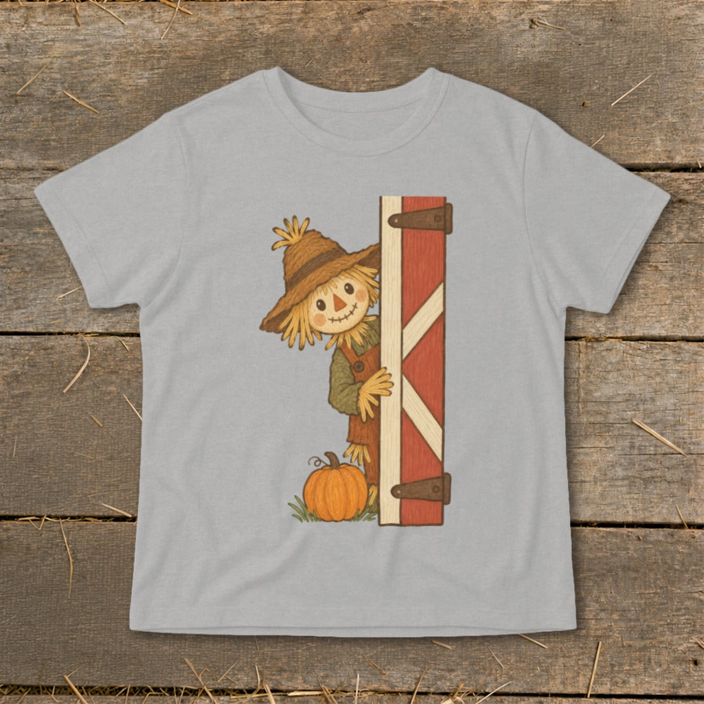 Peeking Scarecrow Infant Tee