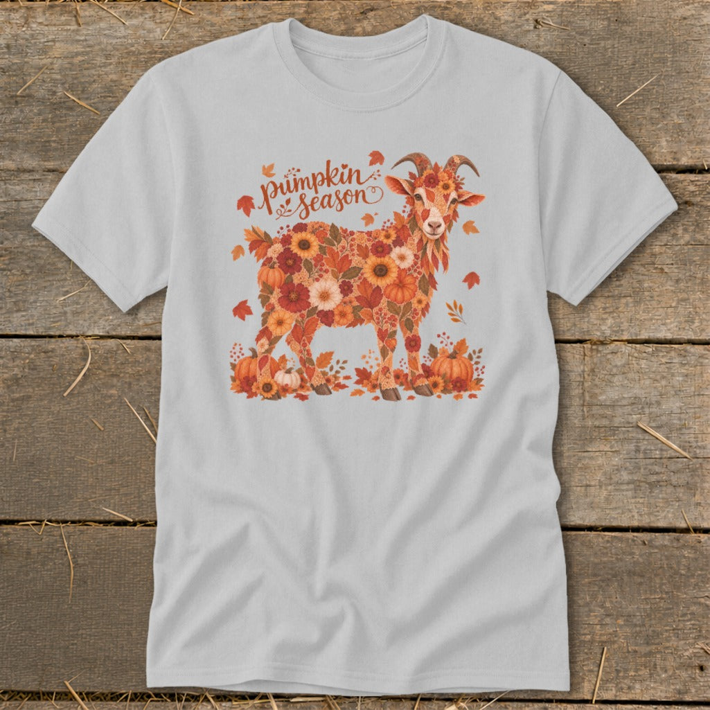 Fall Floral Goat Classic Tee
