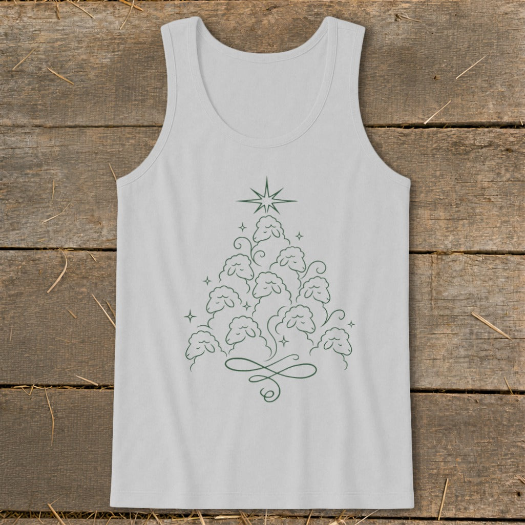 Elegant Sheep Tree Tank Top