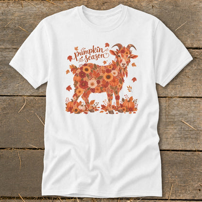 Fall Floral Goat Classic Tee