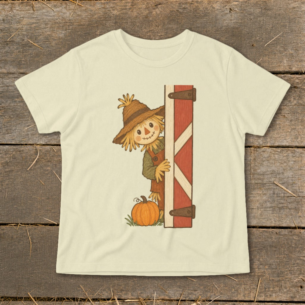 Peeking Scarecrow Infant Tee