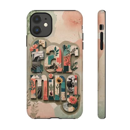 Farming Scrapbook Phone Case