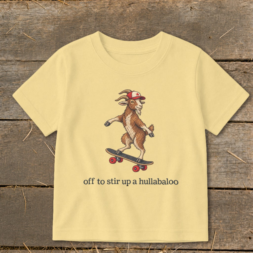Off To Stir Up a Hullabaloo Toddler Tee