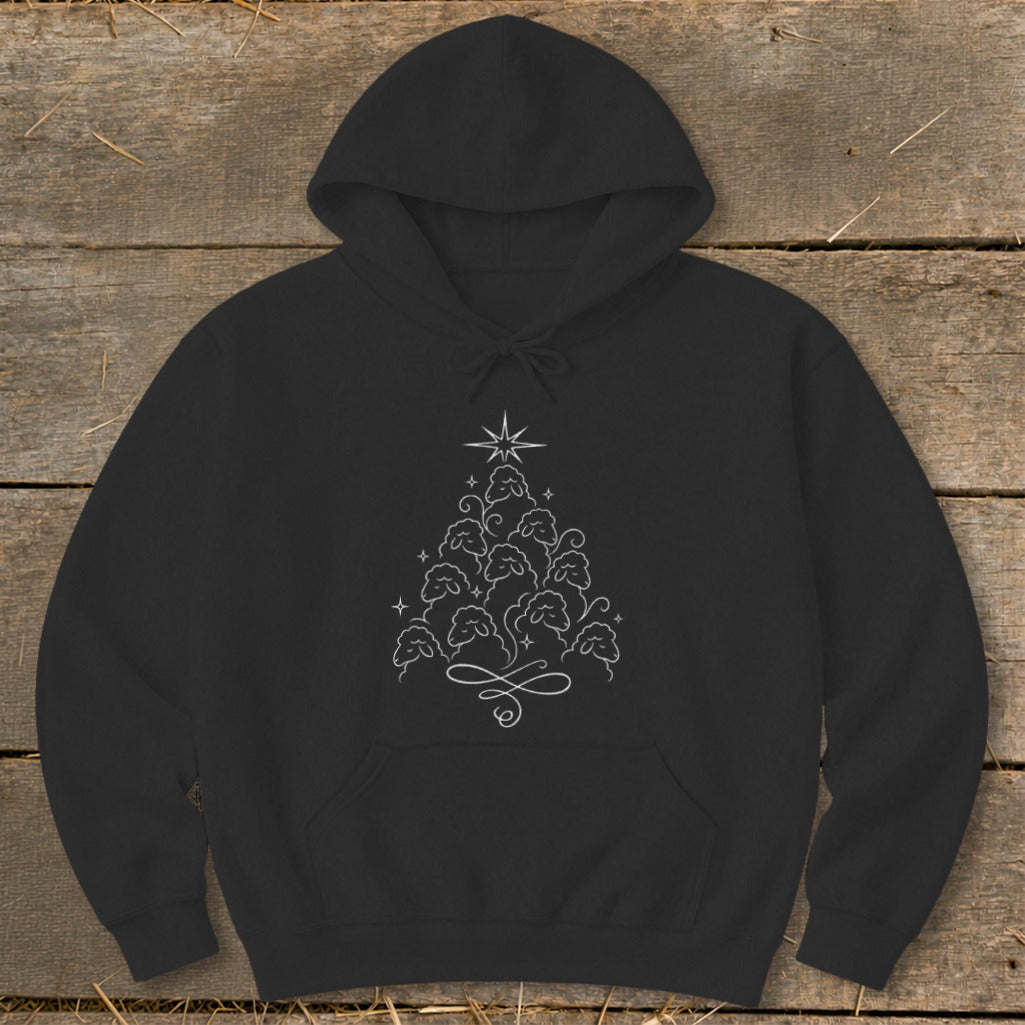 Elegant Sheep Tree Hoodie