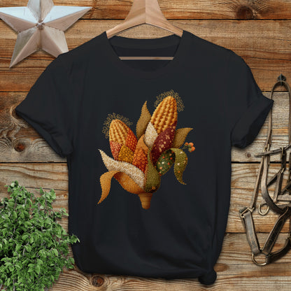 Festive Maize Bouquet Design on Apparel Product Type