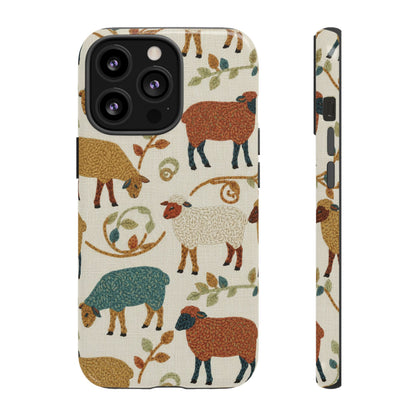 Folksy Sheep Phone Case