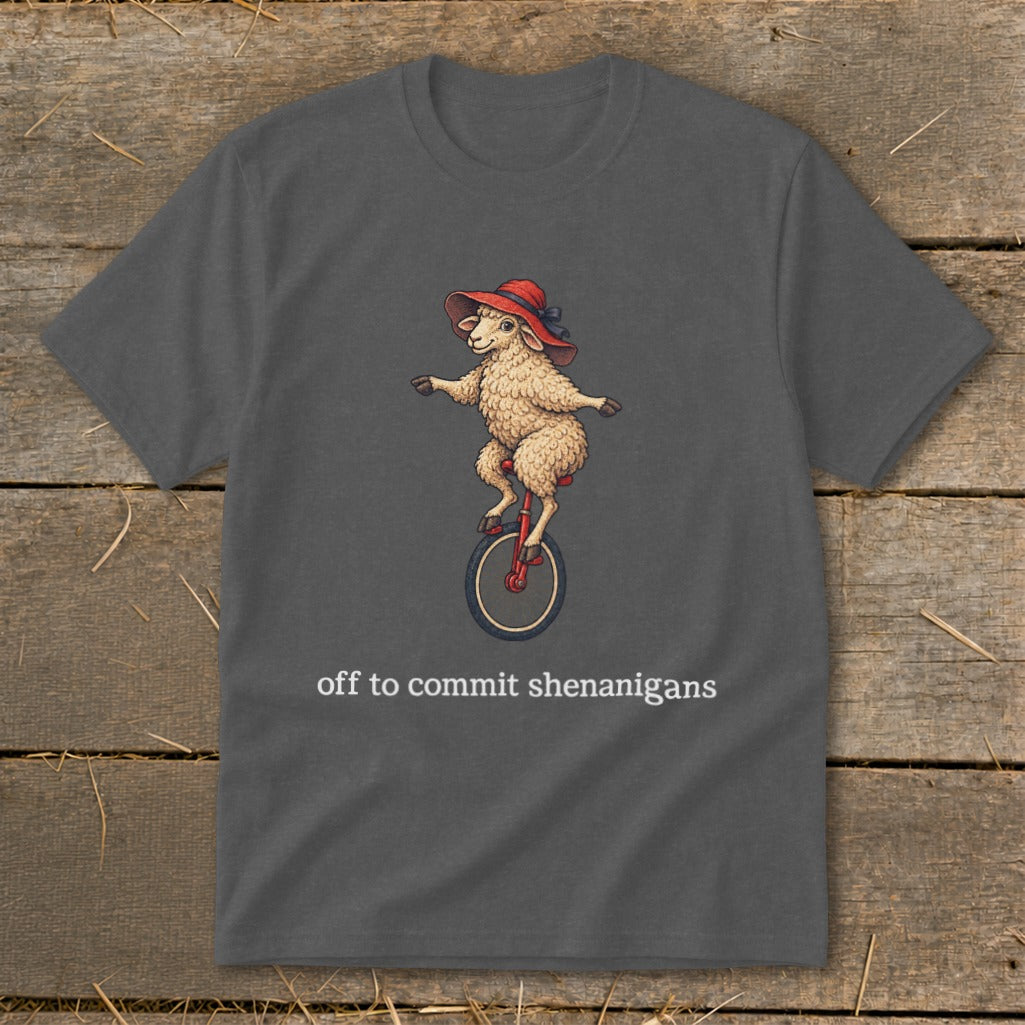 Off To Commit Shenanigans Youth Tee