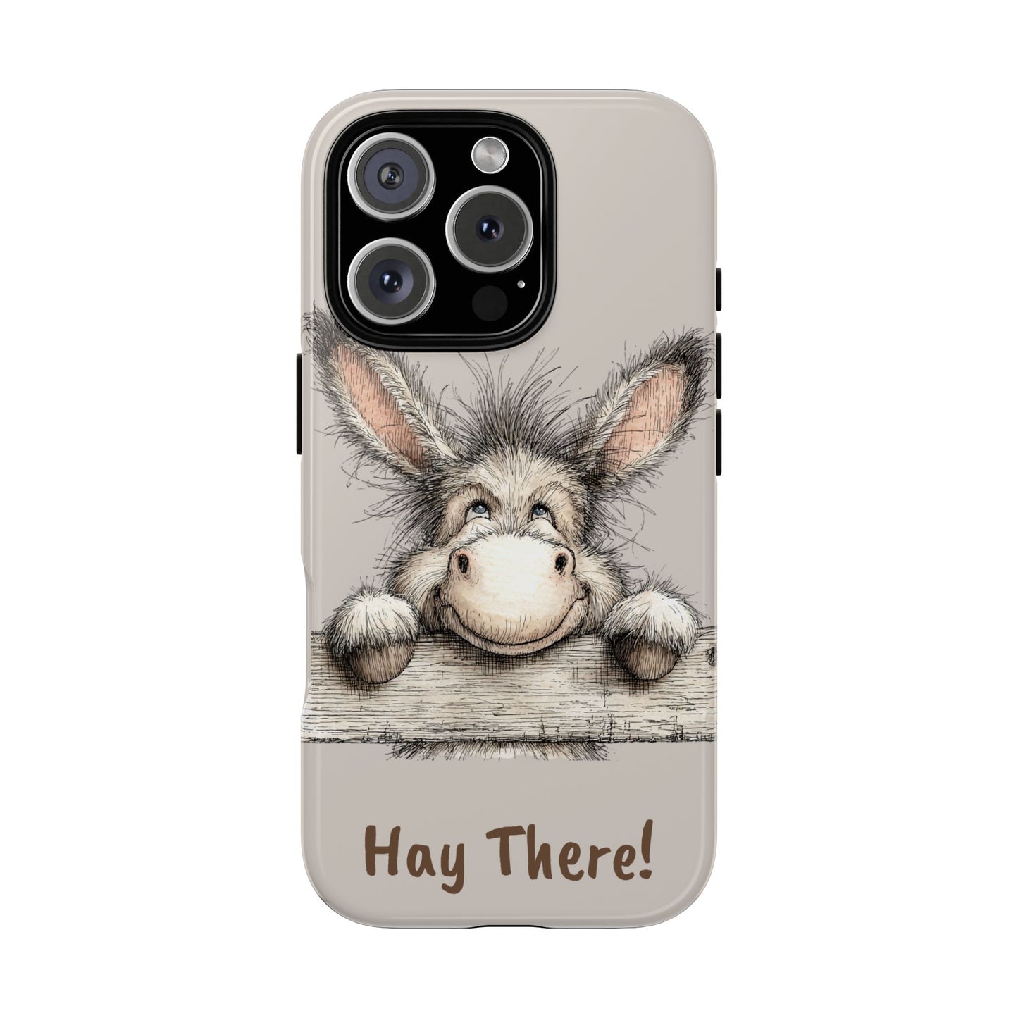 Hay There Donkey Phone Case