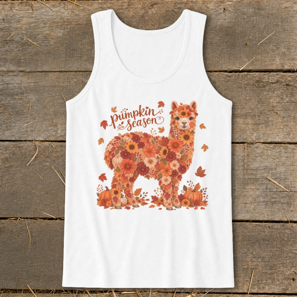 Fall Floral Alpaca Tank Top