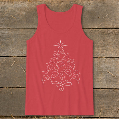 Elegant Sheep Tree Tank Top