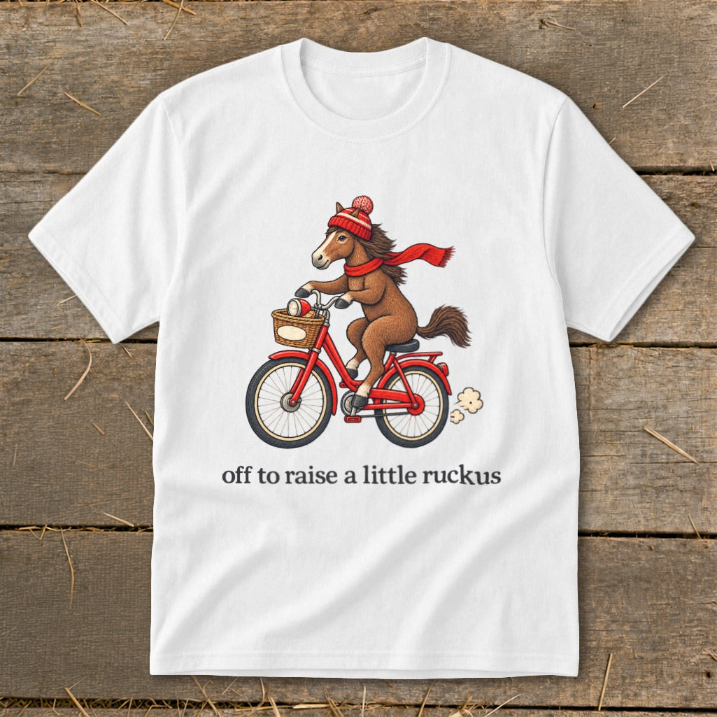 Off To Raise a Little Ruckus Youth Tee