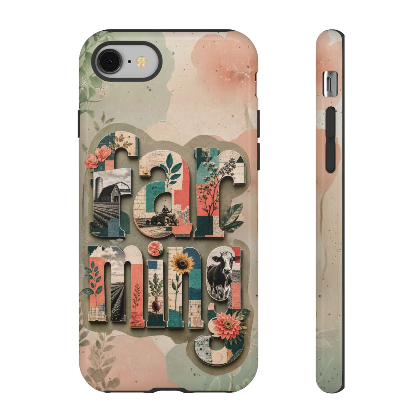 Farming Scrapbook Phone Case