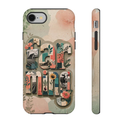 Farming Scrapbook Phone Case