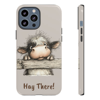 Hay There Cow Phone Case