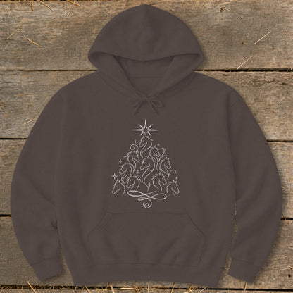Elegant Horse Tree Hoodie
