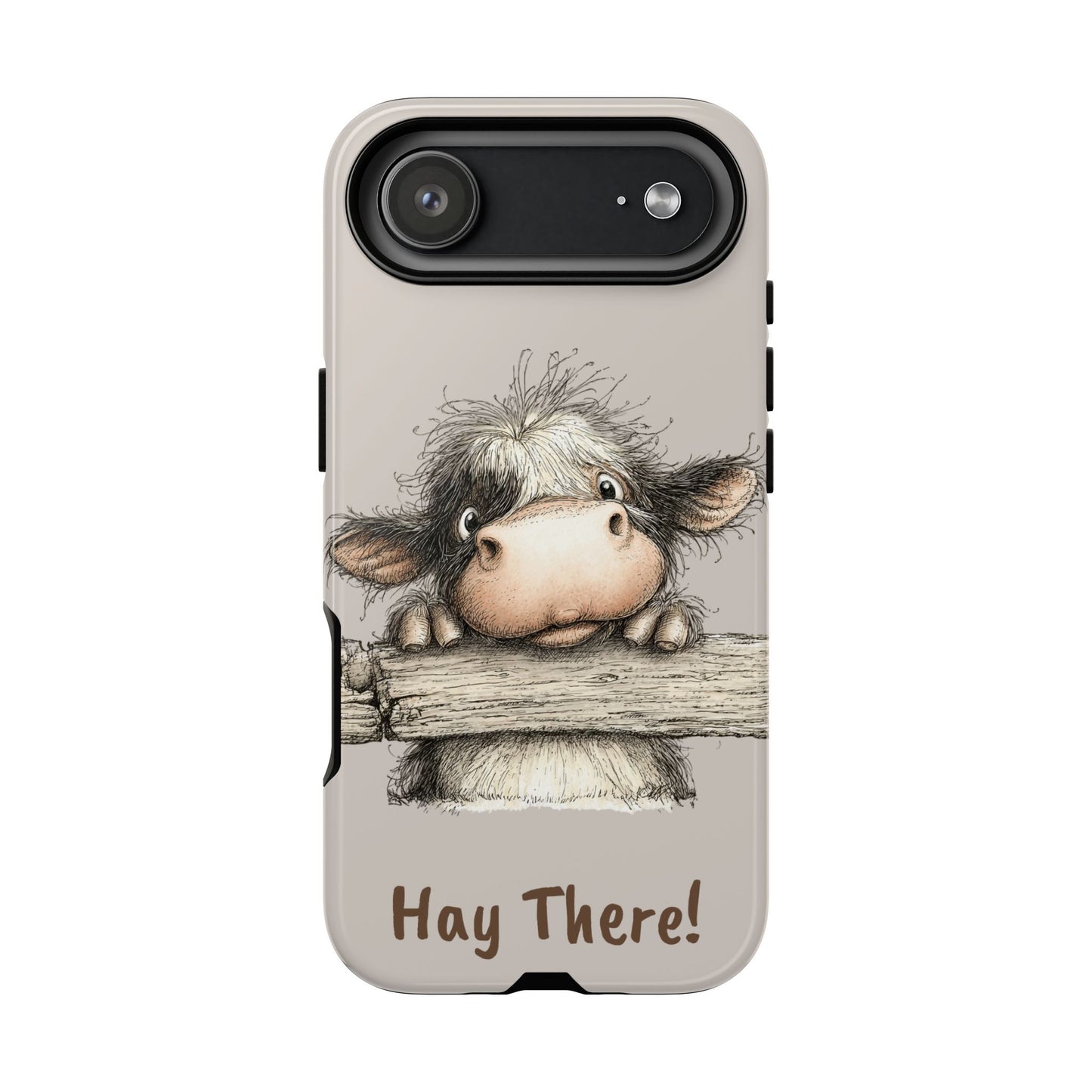 Hay There Cow Phone Case