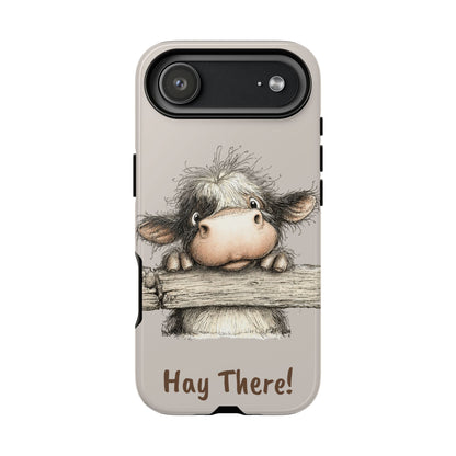 Hay There Cow Phone Case