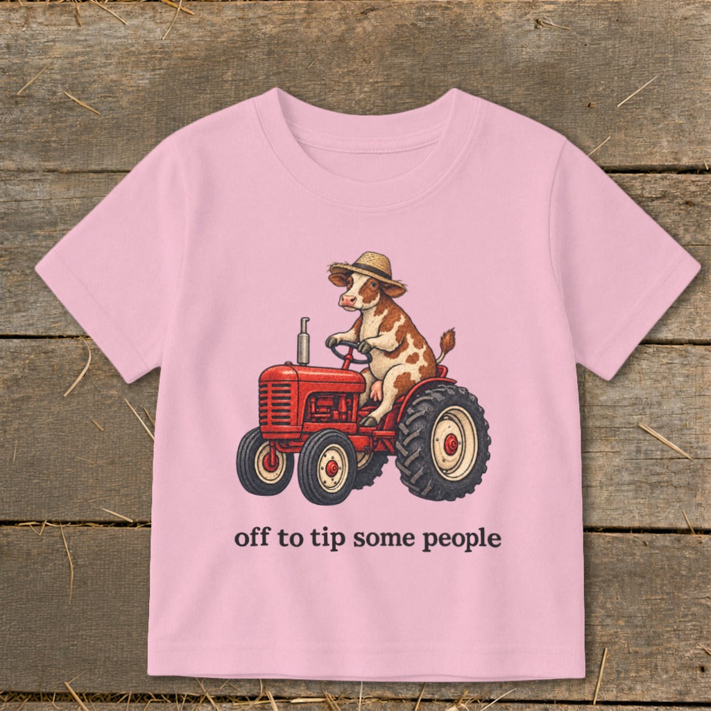 Off To Tip People Toddler Tee
