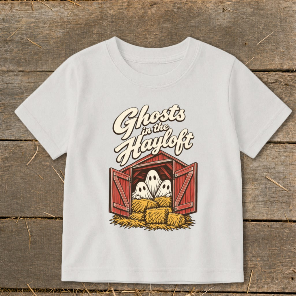 Ghosts in the Hayloft Toddler Tee