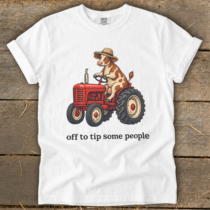 Off To Tip People Signature Tee