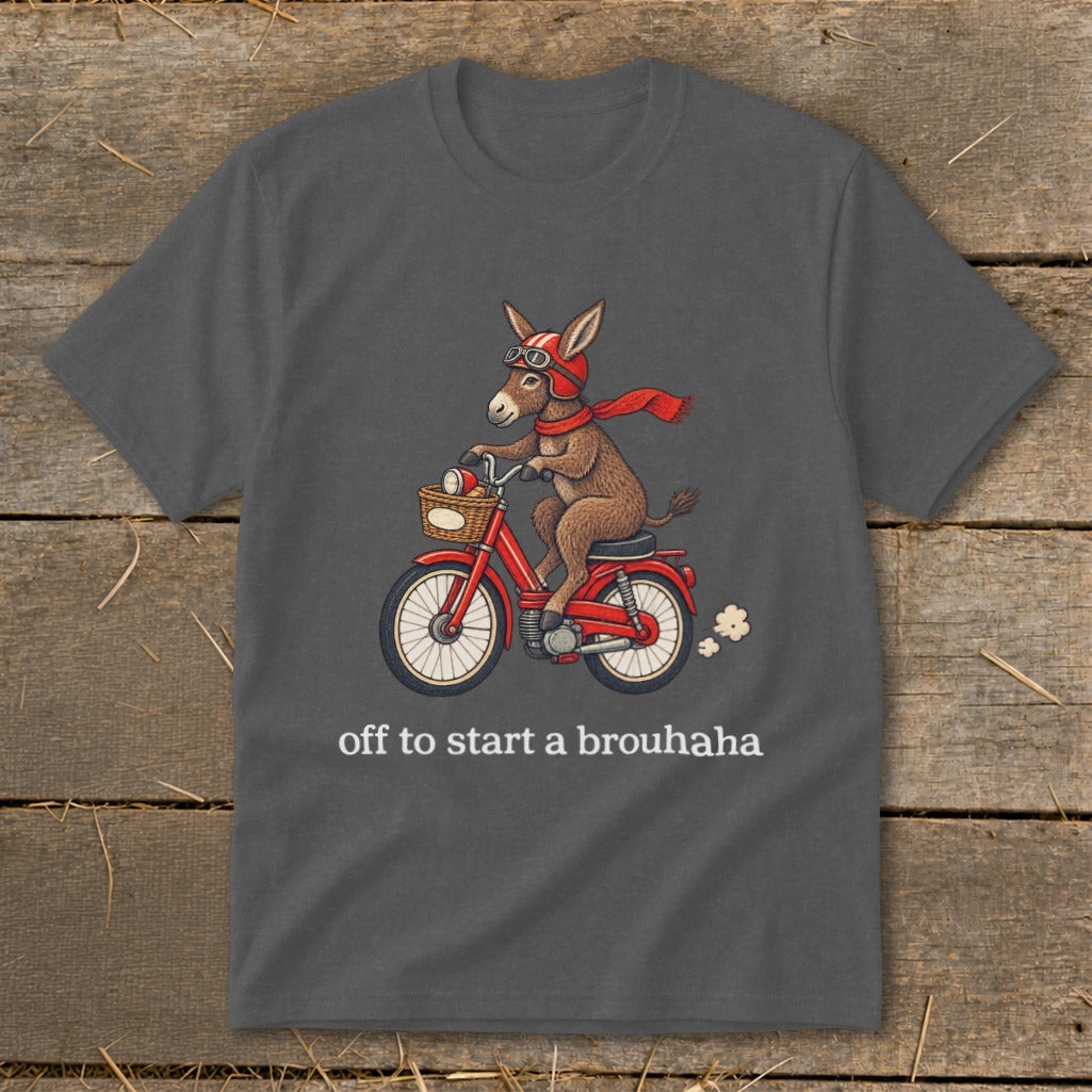 Off To Start a Brouhaha Youth Tee