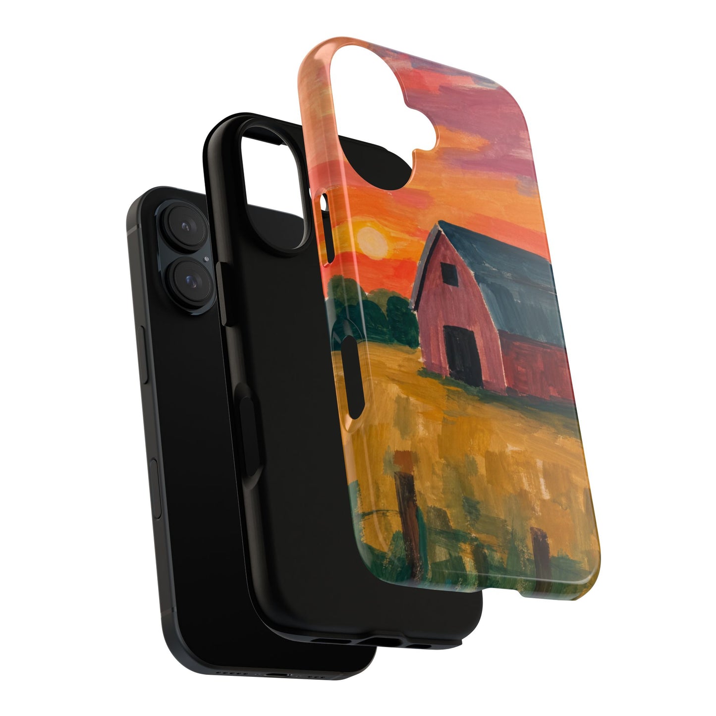 Watercolor Barn Phone Case