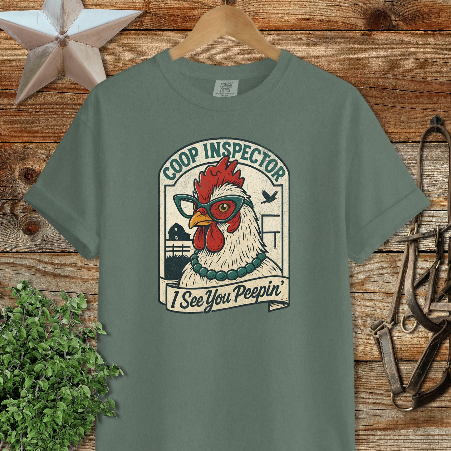 Coop Inspector I See You Peepin' Graphic Tee Shirt