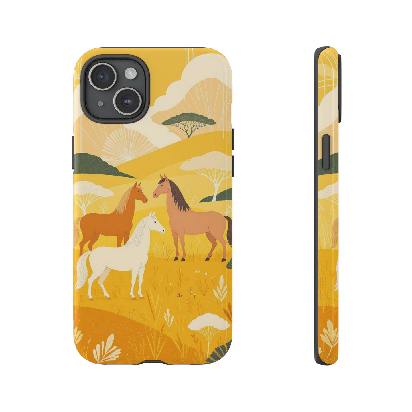 Horse Vintage Art Phone Case