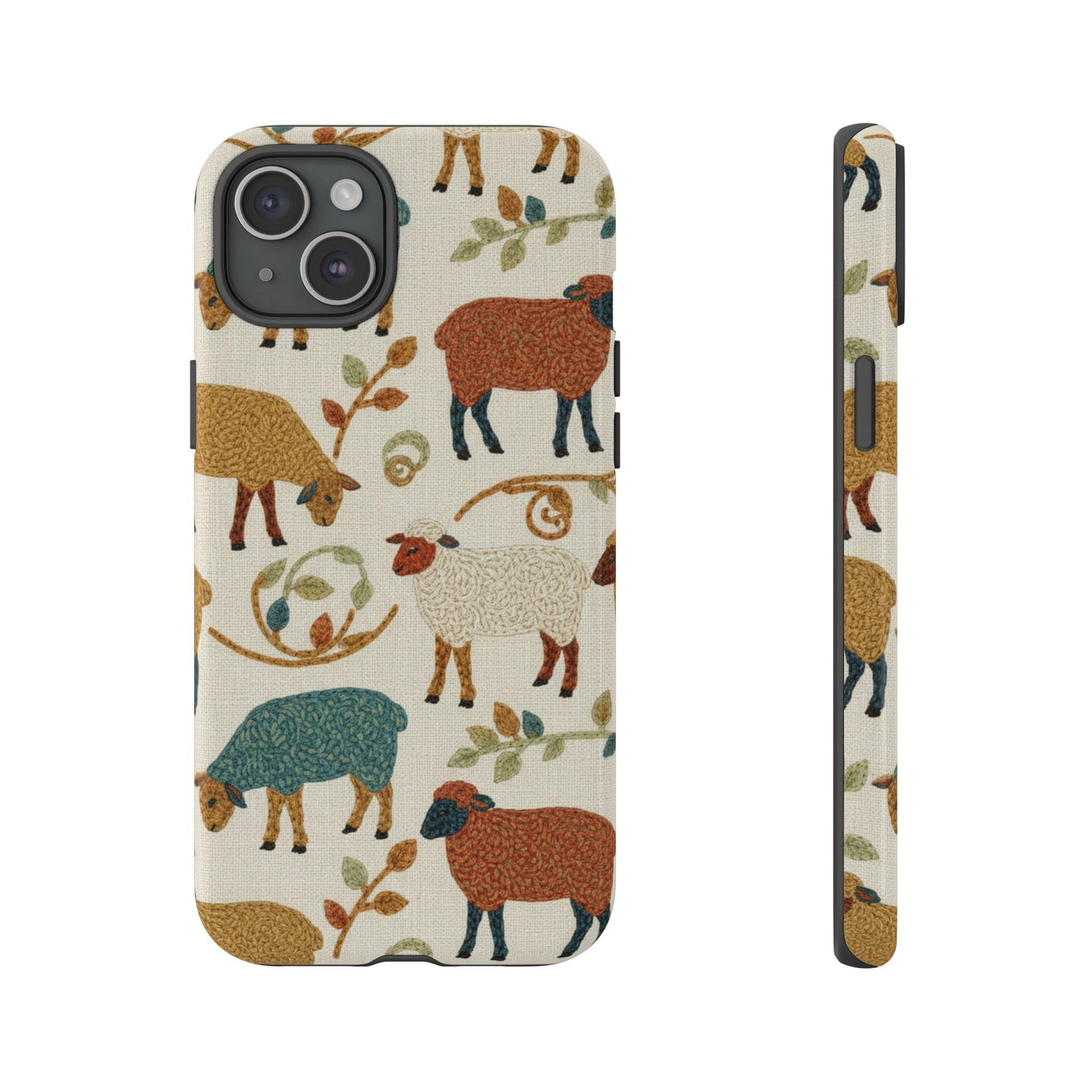 Folksy Sheep Phone Case