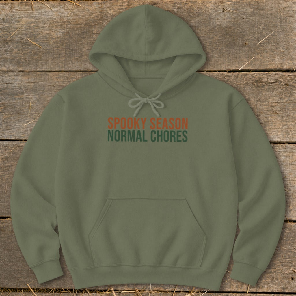 Spooky Season Normal Chores Hoodie
