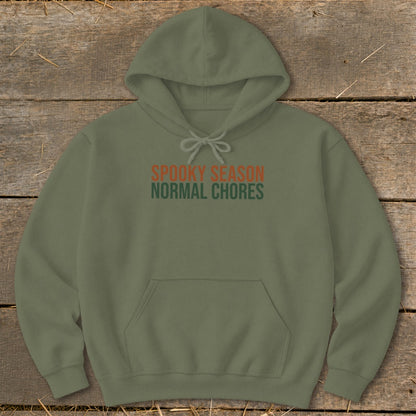 Spooky Season Normal Chores Hoodie
