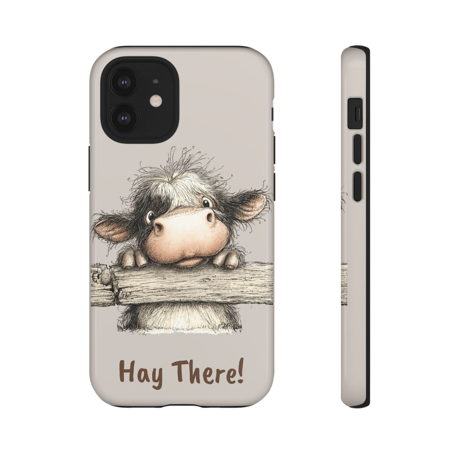 Hay There Cow Phone Case