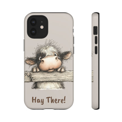 Hay There Cow Phone Case