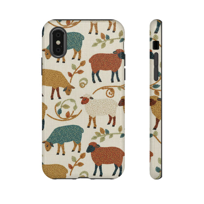 Folksy Sheep Phone Case