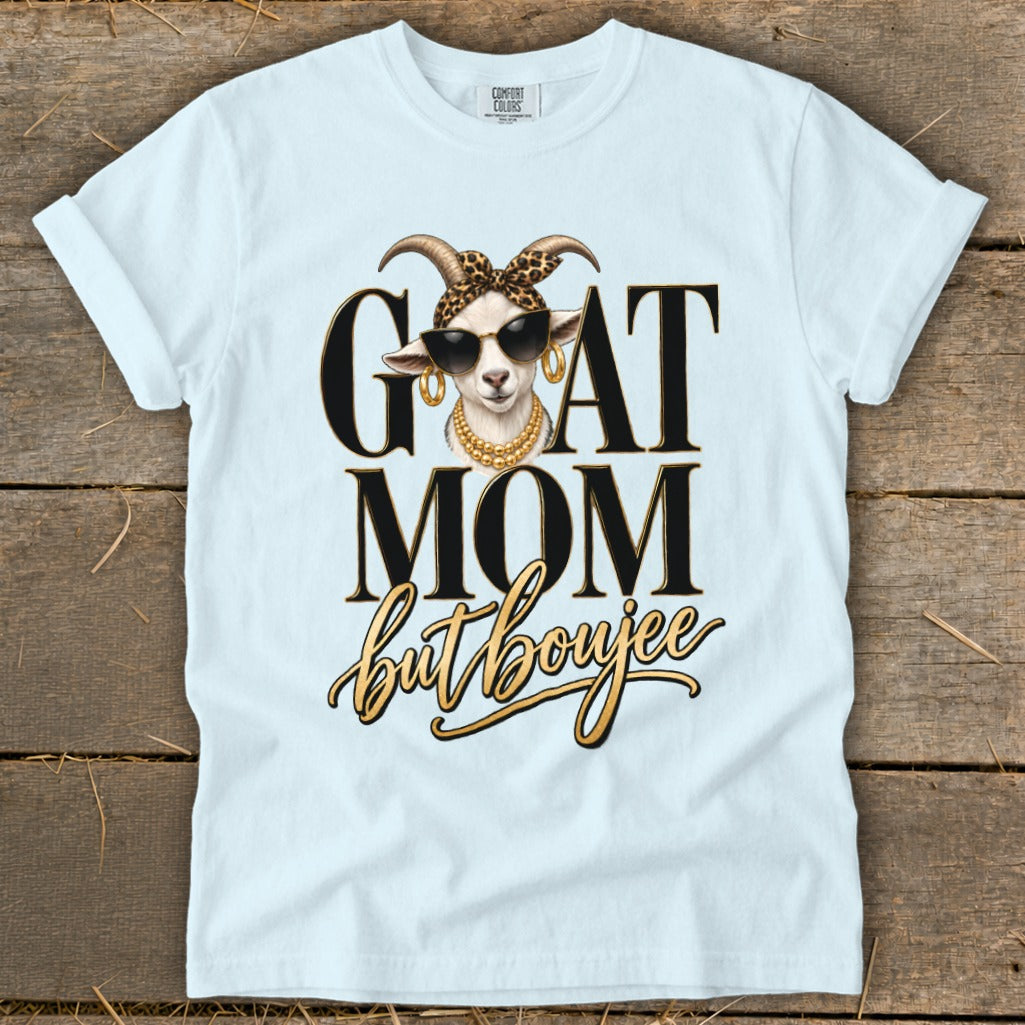 Goat Mom but Boujee Signature Tee