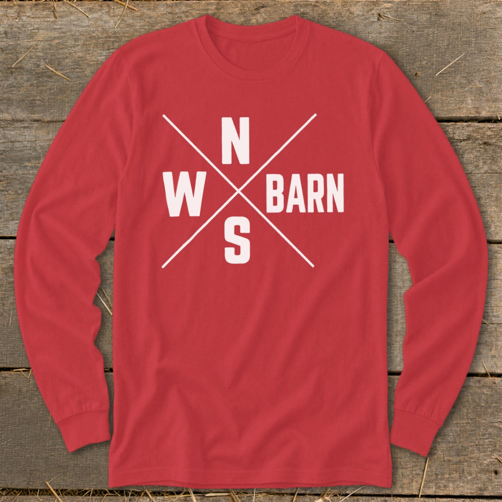 Barn Compass Long Sleeve Tee